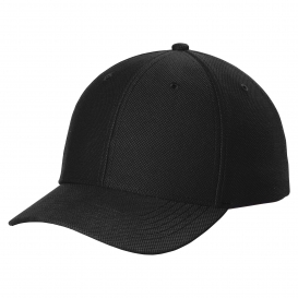 Sport-Tek STC50 Action Snapback Cap - Black