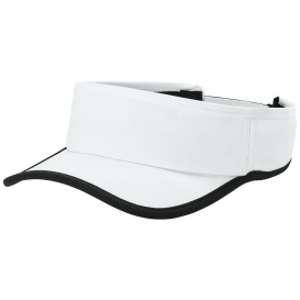 Sport-Tek STC57 Repeat Visor - White/Black