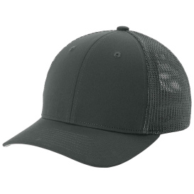 Sport-Tek STC60 Stretch-Tek Mesh Back Cap - Iron Gray/Iron Gray