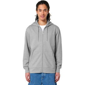 Stanley/Stella SXU005 Unisex Cultivator 2.0 Full-Zip Hooded Sweatshirt - Heather Gray