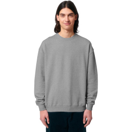 Stanley/Stella SXU029 Unisex Ledger Dry Crewneck Sweatshirt - Heather Gray