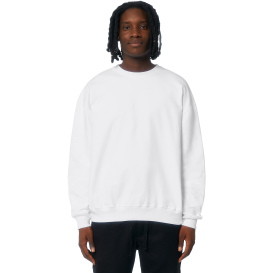 Stanley/Stella SXU029 Unisex Ledger Dry Crewneck Sweatshirt - White