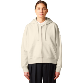 Stanley/Stella SXW037 Ladies Stella Ida Full-Zip Hooded Sweatshirt - Natural Raw