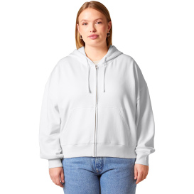 Stanley/Stella SXW037 Ladies Stella Ida Full-Zip Hooded Sweatshirt - White