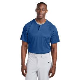 Sport-Tek ST359 PosiCharge Competitor 2-Button Henley - True Royal