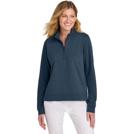 TravisMathew TM1LD007 Ladies Coveside 1/2-Zip - Blue Nights