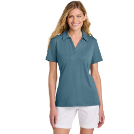 TravisMathew TM1LF071 Ladies Glenview Solid Polo - Stellar Blue