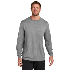 TravisMathew TM1MZ342 Long Weekend Crew - Light Grey Heather