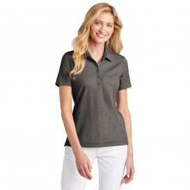 TravisMathew TM1WW002 Ladies Oceanside Heather Polo - Black Heather