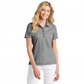 TravisMathew TM1WW002 Ladies Oceanside Heather Polo - Quiet Shade Grey Heather