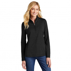 TravisMathew TM1WW003 Ladies Crestview 1/4-Zip - Black