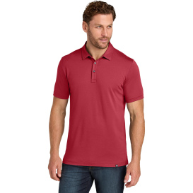 TravisMathew TMA41461 Glenview Solid Polo Shirt - Scooter Red