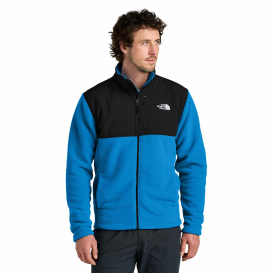 The North Face NF0A8BUQ Highest Peak Full-Zip Fleece Jacket - Hero Blue/TNF Black