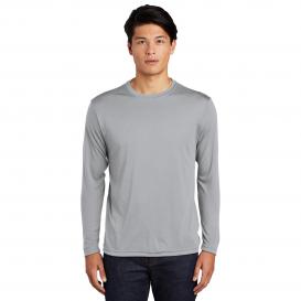 Sport-Tek TST350LS Tall Long Sleeve PosiCharge Competitor Tee - Silver