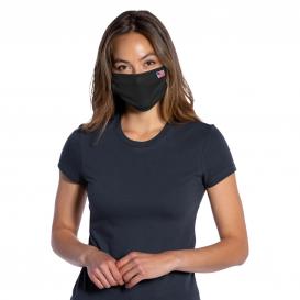 Port Authority USPAMASK All-American Cotton Knit Face Mask - Pack of 5 - Black