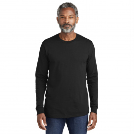 Volunteer Knitwear VL100LS All-American Long Sleeve Tee - Deep Black