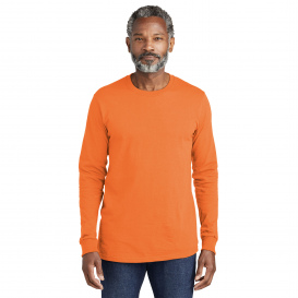 Volunteer Knitwear VL100LS All-American Long Sleeve Tee - Safety Orange