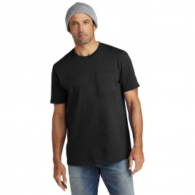 Volunteer Knitwear VL100LP All-American Pocket Tee - Deep Black