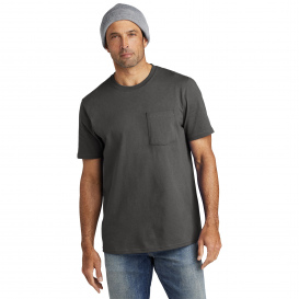 Volunteer Knitwear VL100LP All-American Pocket Tee - Grey Steel