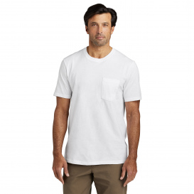 Volunteer Knitwear VL100LP All-American Pocket Tee - White