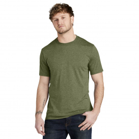 Volunteer Knitwear VL40 Tri Tee - Military Green Heather