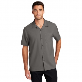 Port Authority W400 Short Sleeve Performance Staff Shirt - Graphite