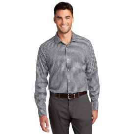 CornerStone W680 City Stretch Shirt - Graphite/White