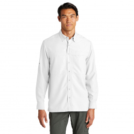 Port Authority W960 Long Sleeve UV Daybreak Shirt - White