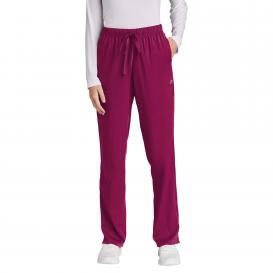Wink WW4158 Women\'s Premiere Flex Cargo Pocket Scrub Pants - Wine