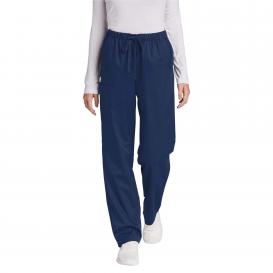 Wink WW4550P Women\'s Petite WorkFlex Cargo Pocket Scrub Pants - Navy