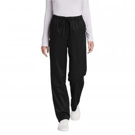 Wink WW4550T Women\'s Tall WorkFlex Cargo Pocket Scrub Pants - Black