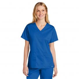 Wink WW4560 Women\'s WorkFlex V-Neck Scrub Top - Royal