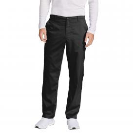 Wink WW5058 Men\'s Premiere Flex Cargo Pocket Scrub Pants - Black