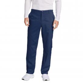 Wink WW5058 Men\'s Premiere Flex Cargo Pocket Scrub Pants - Navy