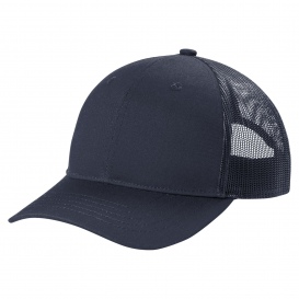 Port Authority YC112 Youth Snapback Trucker Cap - Rich Navy