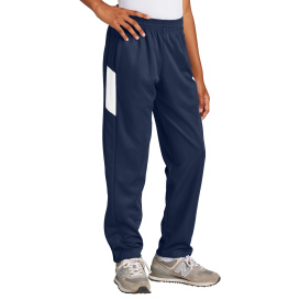 Sport-Tek YPST800 Youth Travel Pants - True Navy/White