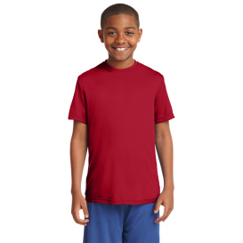Sport-Tek YST350 Youth PosiCharge Competitor Tee - Deep Red
