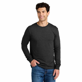 Gildan 67400 CVC Long Sleeve Tee - Pitch Black Mist