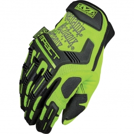 Mechanix SMP-91 Safety M-Pact Gloves - Yellow/Lime