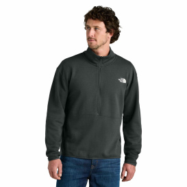 The North Face NF0A8C5G Double-Knit 1/2-Zip Fleece - Asphalt Grey