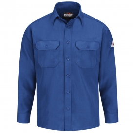Bulwark FR SND2 Men\'s Lightweight Uniform Shirt - Nomex IIIA - 4.5 oz. - Royal Blue