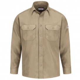 Bulwark FR SND2 Men\'s Uniform Shirt - Nomex IIIA - 4.5 oz. - Tan
