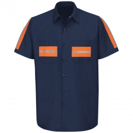 Red Kap SP24ON Enhanced Visibility Shirt - Short Sleeve