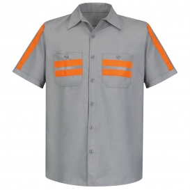 Red Kap SP24WM Enhanced Visibility Shirt - Short Sleeve