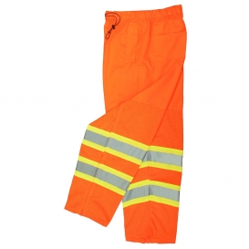 Radians SP61-EPOS Class E Two-Tone Surveyor Safety Pants - Orange