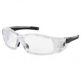 MCR Safety SR140AF Swagger SR1 Safety Glasses - Clear Frame - Clear Anti-Fog Lens