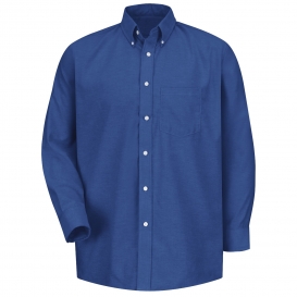 Red Kap SR70 Men\'s Executive Oxford Dress Shirt - Long Sleeve - French Blue