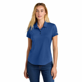 New Era LNEA225 Ladies Power Polo - Royal Heather