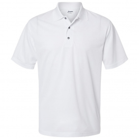 Paragon 100 Saratoga Performance Mini Mesh Polo - White