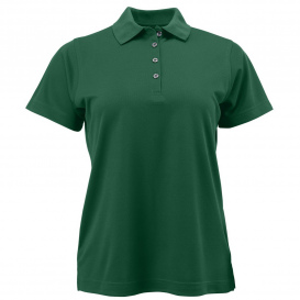 Paragon 104 Women\'s Saratoga Performance Mini Mesh Polo - Hunter Green